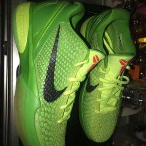 Nike Kobe VI Grinch OG Men Size 10.5 Original Box Included December 2010 Release